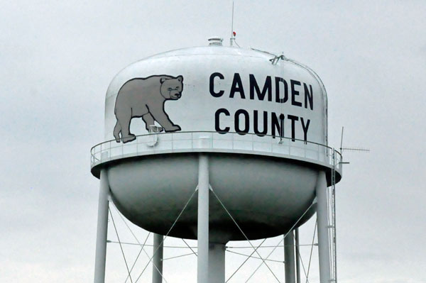 Camden County water tower